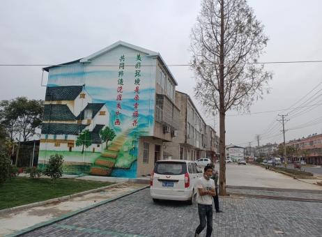 东山墙绘的制作流程