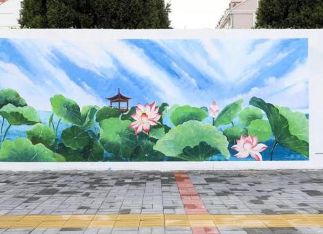 东山墙绘施工材料制作工艺说明