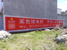 东山墙体广告公司全面解决农村墙体广告痛点