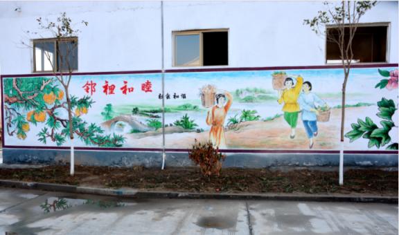 东山乡镇文化墙 乡风文明焕发新活力