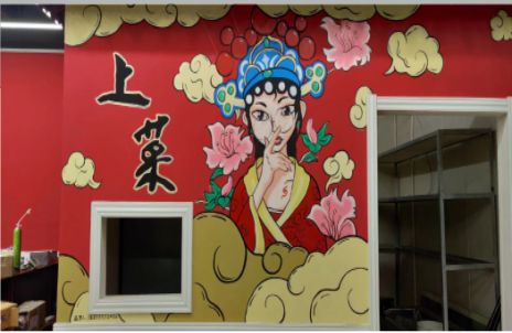 东山墙体彩绘的发展和应用