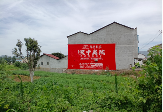 东山做墙体广告的意义